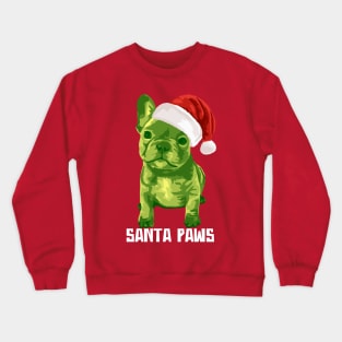 Christmas French Bulldog Puppy Crewneck Sweatshirt